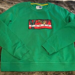 Green Kenzo Paris Sweatshirt